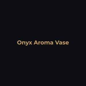 Onyx Aroma Vase